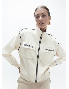 SUDADERA-CRUDA-CIERRE-CREMALLERA-BOLSILLOS-FRONTALES-CUELLO-ALTO-LOLA-CASADEMUNT 2