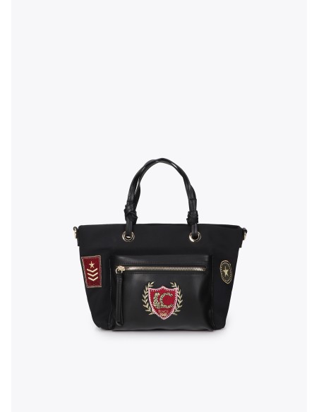 BOLSO-BANDOLERA-ASAS-NYLON-CIERRE-CREMALLERA-PARCHES-BOLSILLO-FRONTAL-LOLA-CASADEMUNT