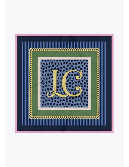 PAÑUELO-CUADRADO-AZUL-VERDE-ROSA-LC-LOLA-CASADEMUNT