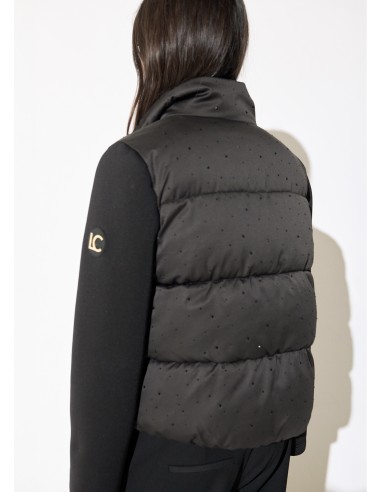 ANORAK-NEGRO-ACOLCHADO-CIERRE-CREMALLERA-STRASS-LOLA-CASADEMUNT