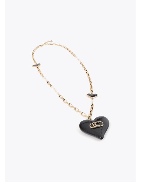 COLLAR-LARGO-CADENA-DORADA-CORAZONES-ESMALTE-NEGRO-LOLA-CASADEMUNT