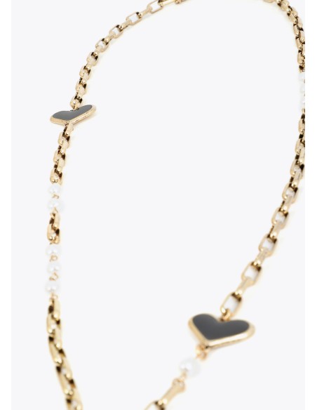 COLLAR-LARGO-CADENA-DORADA-CORAZONES-ESMALTE-NEGRO-LOLA-CASADEMUNT