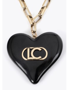 COLLAR-LARGO-CADENA-DORADA-CORAZONES-ESMALTE-NEGRO-LOLA-CASADEMUNT 2