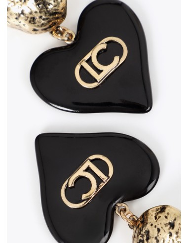 pendiente-combinado-brillante-con-corazón-personalizado -lola-casademunt
