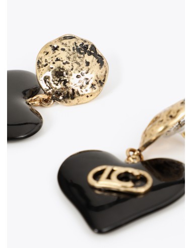 pendiente-combinado-brillante-con-corazón-personalizado -lola-casademunt