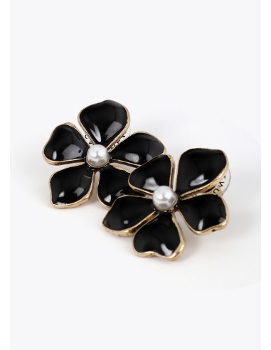 PENDIENTES-BOTÓN-FLOR-LACADA-NEGRA-DETALLE-CENTRO-LOLA-CASADEMUNT