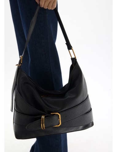 BOLSO-HOBO-CINTURÓN-HEBILLA-DORADA-ASA-REGULABLE-NOMBRE-FIRMA-FRONTAL-LOLA-CASADEMUNT