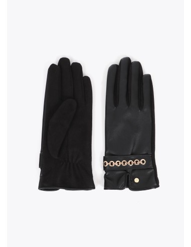 GUANTES NEGROS PULSERAS LOLA CASADEMUNT