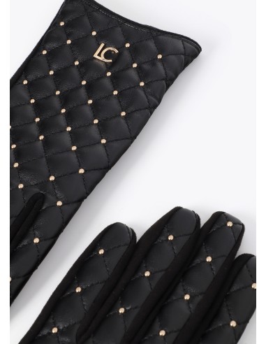 GUANTES-NEGROS-ACOLCHADOS-MINI-TACHAS-LOLA-CASADEMUNT