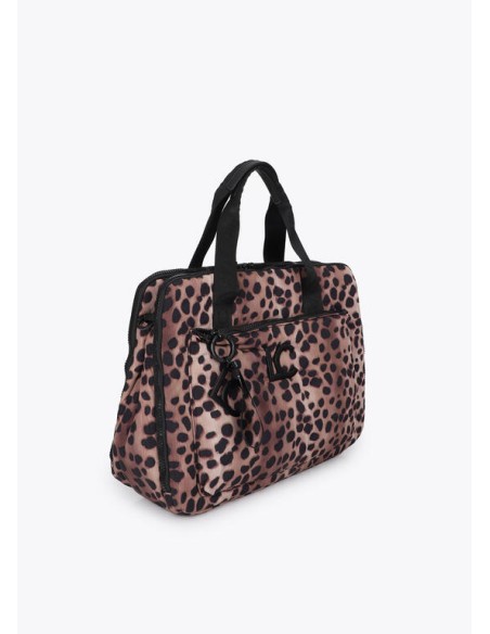 MALETÍN-ORDENADOR-3-COMPARTIMENTOS-SUPERIOR-ANIMAL-PRINT-ASA-MANO-ASA-BANDOLERA-LOLA-CASADEMUNT