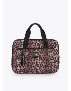 MALETÍN-ORDENADOR-3-COMPARTIMENTOS-SUPERIOR-ANIMAL-PRINT-ASA-MANO-ASA-BANDOLERA-LOLA-CASADEMUNT
