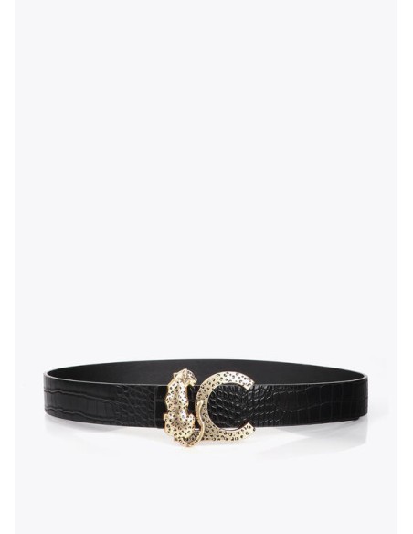 CINTURÓN-REVERSIBLE-NEGRO-EFECTO-COCODRILO-LISO-LEOPARDO-LOLA-CASADEMUNT