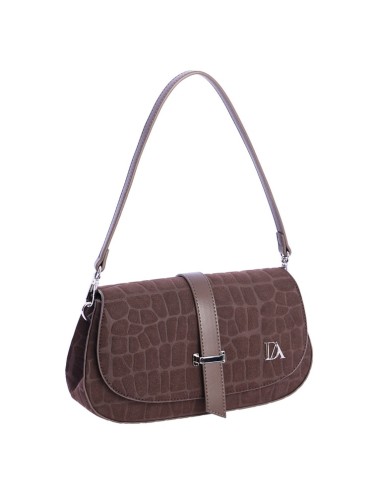 BOLSO-BANDOLERA-MARRÓN-ANTELINA-ASA-HOMBRO-ASA-BANDOLERA-SOLAPA-DOBLE-COMPARTIMENTO-DON-ALGODÓN