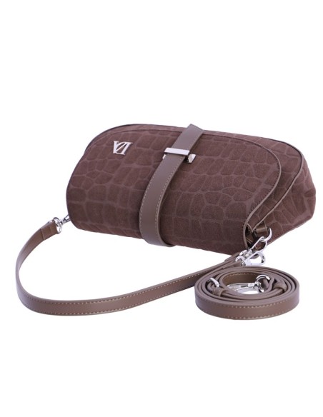 BOLSO-BANDOLERA-MARRÓN-ANTELINA-ASA-HOMBRO-ASA-BANDOLERA-SOLAPA-DOBLE-COMPARTIMENTO-DON-ALGODÓN