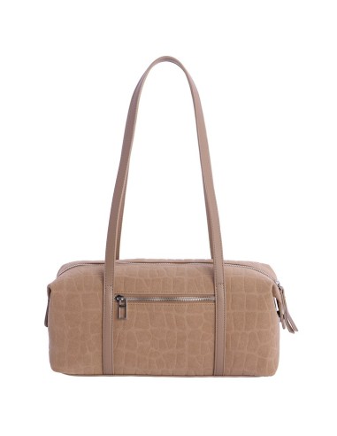 BOLSO-BAGUETTE-BEIGE-ASAS-HOMBRO-ADELFA-CIERRE-CREMALLERA-DON-ALGODÓN