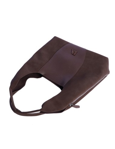 BOLSO-HOMBRO-MARRÓN-ASAS-HOMBRO-CIERRE-CREMALLERA-BOLSO-INTERIOR-DON-ALGODÓN