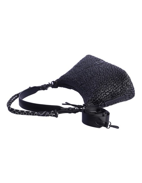 BOLSO-NEGRO-ASA-HOMBRO-ASA-CORDÓN-TEXTURIZADO-COMPARTIMENTO-TRASERI-JARA-DON-ALGODÓN