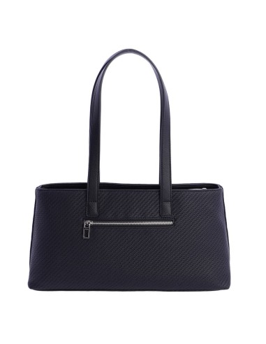 BOLSO-NEGRO-BAGUETTE-TRENZADO-COMPARTIMENTO-TRASERO-NERINE-DON-ALGODÓN