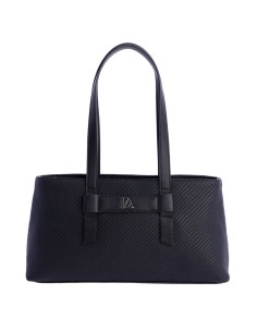 BOLSO-NEGRO-BAGUETTE-TRENZADO-COMPARTIMENTO-TRASERO-NERINE-DON-ALGODÓN