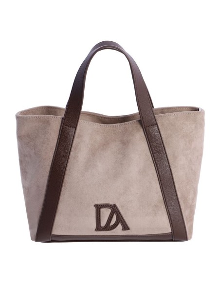 BOLSO-MANO-ANTELINA-TAUPE-CREMALLERA-TRASERA-ASA-BANDOLERA-REGULABLE-MUSA-DON-ALGODÓN