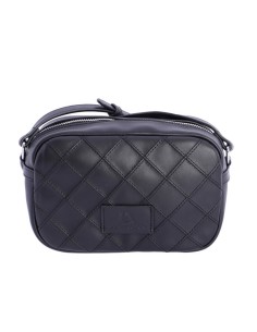 BANDOLERA-ACOLCHADA-NEGRA-PESPUNTES-ROMBOS-COMPARTIMENTO-TRASERO-ALE-DON-ALGODÓN