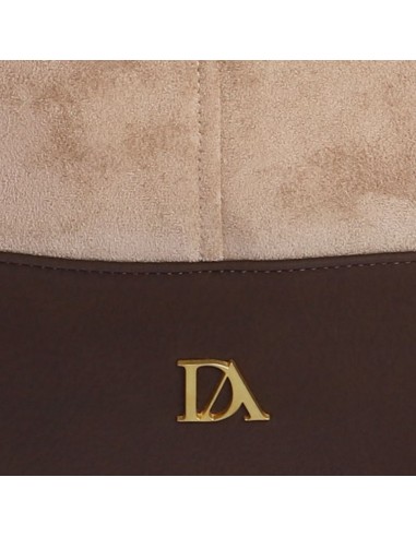 BOLSO ASA HOMBRO TAUPE BAILEY DON ALGODÓN