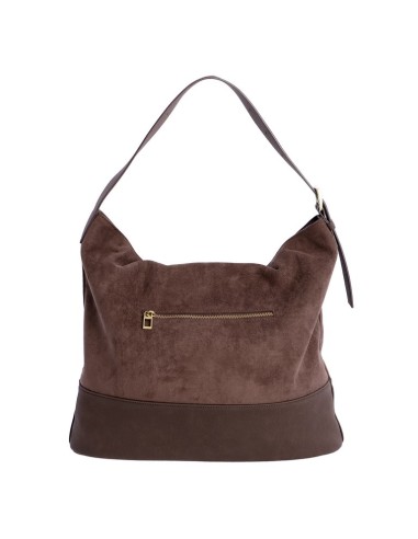 BOLSO-ASA-MANO-ANTELINA-MARRÓN-COMPARTIMENTO-TRASERO-BAILEY-DON-ALGODÓN