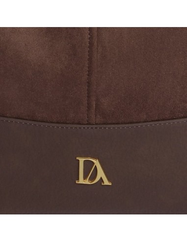 BOLSO-ASA-MANO-ANTELINA-MARRÓN-COMPARTIMENTO-TRASERO-BAILEY-DON-ALGODÓN