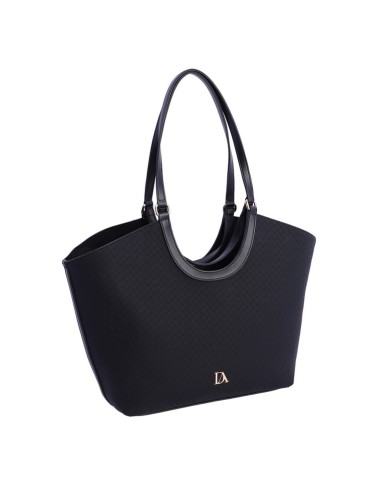 SHOPPER-NEGRO-TRENZADO-ASAS-HOMBRO-NECESER-INTERIOR-NORA-DON-ALGODÓN
