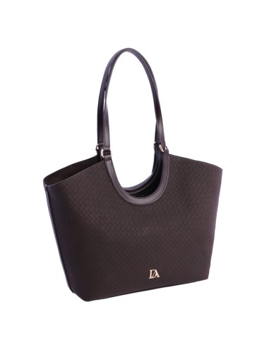 SHOPPER-MARRÓN-TRENZADO-ASAS-HOMBRO-NECESER-INTERIOR-NORA-DON-ALGODÓN