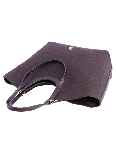 SHOPPER-MARRÓN-TRENZADO-ASAS-HOMBRO-NECESER-INTERIOR-NORA-DON-ALGODÓN