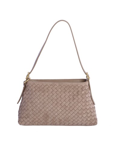 BOLSO-HOMBRO-TAUPE-TRENZADO-ANTELINA.HONEY-DON-ALGODÓN