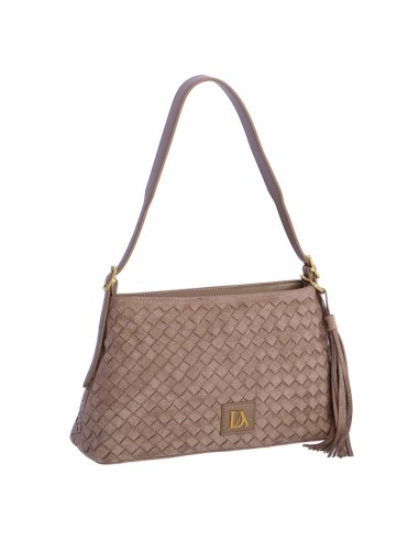 BOLSO-HOMBRO-TAUPE-TRENZADO-ANTELINA.HONEY-DON-ALGODÓN