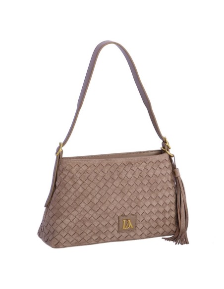 BOLSO-HOMBRO-TAUPE-TRENZADO-ANTELINA.HONEY-DON-ALGODÓN