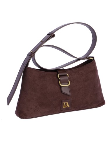 BANDOLERA-MARRÓN-ANTELINA-CIERRE-FRONTAL-ASA-BANDOLERA-REGULABLE-LOGO-FRONTAL-SUTTI-DON-ALGODÓN