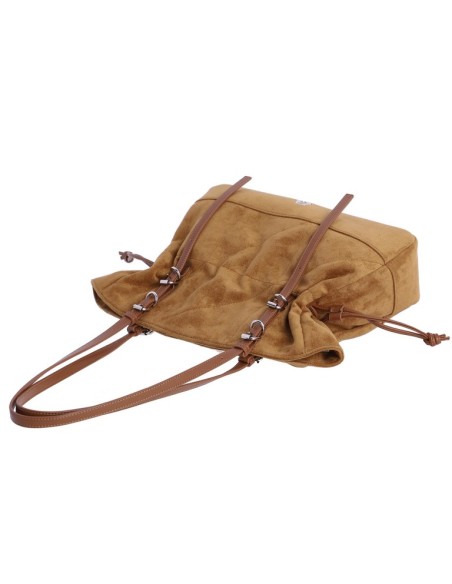 BOLSO HOMBRO CUERO SARA DON ALGODÓN