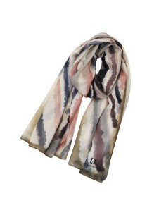 PAÑUELO-RECTANGULAR-MULTICOLOR.PINCELADAS-BLANCA-DON-ALGODÓN