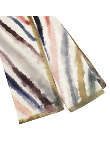 PAÑUELO-RECTANGULAR-MULTICOLOR.PINCELADAS-BLANCA-DON-ALGODÓN