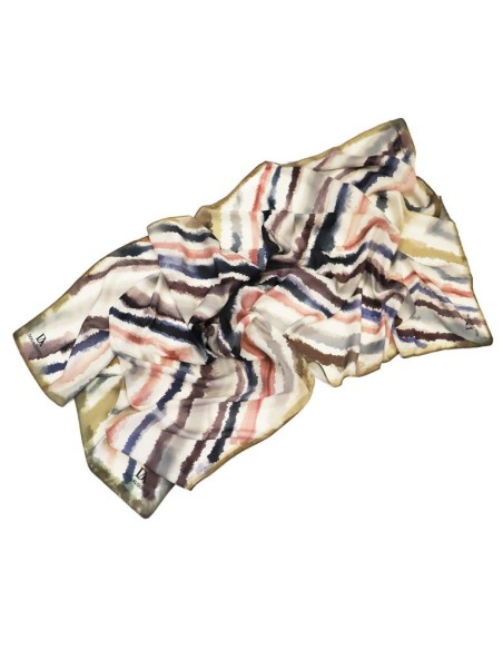 PAÑUELO-RECTANGULAR-MULTICOLOR.PINCELADAS-BLANCA-DON-ALGODÓN