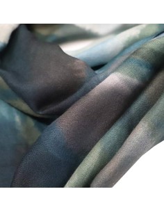 PAÑUELO-RECTANGULAR-ESTAMPADO-VERDE-AZUL-CRUDO-ALMA-DON ALGODÓN 2