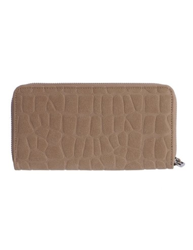 CARTERA-BEIGE-DOS-COMPARTIMENTOS-CREMALLERA-FRONTAL-ALTEA-DON-ALGODÓN