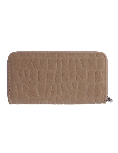 CARTERA-BEIGE-DOS-COMPARTIMENTOS-CREMALLERA-FRONTAL-ALTEA-DON-ALGODÓN