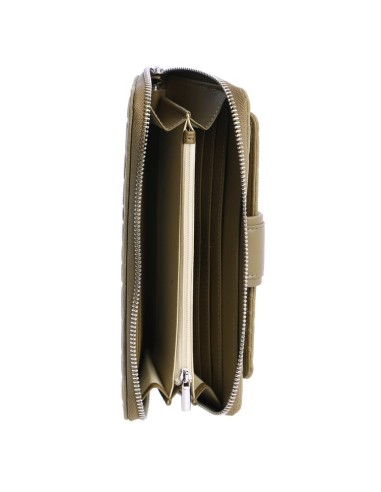 CARTERA-KAKI-DOS-COMPARTIMENTOS-CREMALLERA-FRONTAL-ALTEA-DON-ALGODÓN