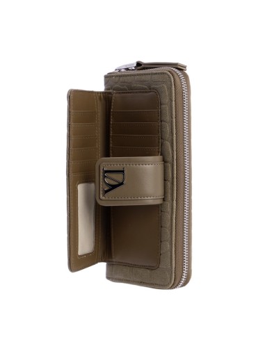 CARTERA-KAKI-DOS-COMPARTIMENTOS-CREMALLERA-FRONTAL-ALTEA-DON-ALGODÓN