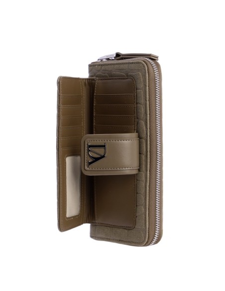 CARTERA-KAKI-DOS-COMPARTIMENTOS-CREMALLERA-FRONTAL-ALTEA-DON-ALGODÓN