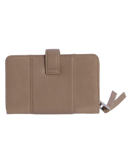 CARTERA-BEIGE-DOBLE-COMPARTIMENTO-ASTER-DON-ALGODÓN