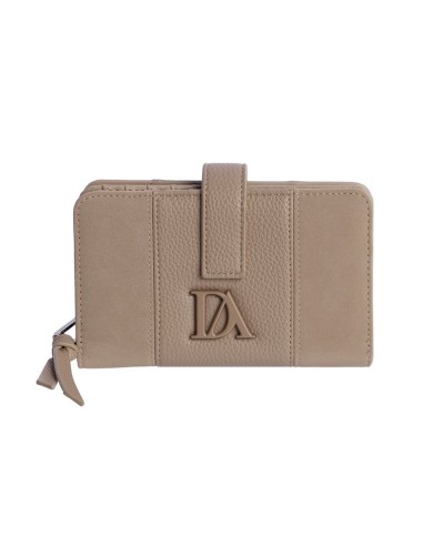 CARTERA-BEIGE-DOBLE-COMPARTIMENTO-ASTER-DON-ALGODÓN