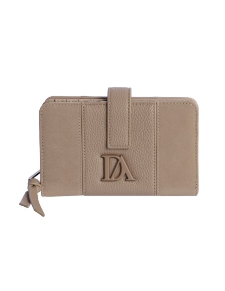 CARTERA-BEIGE-DOBLE-COMPARTIMENTO-ASTER-DON-ALGODÓN