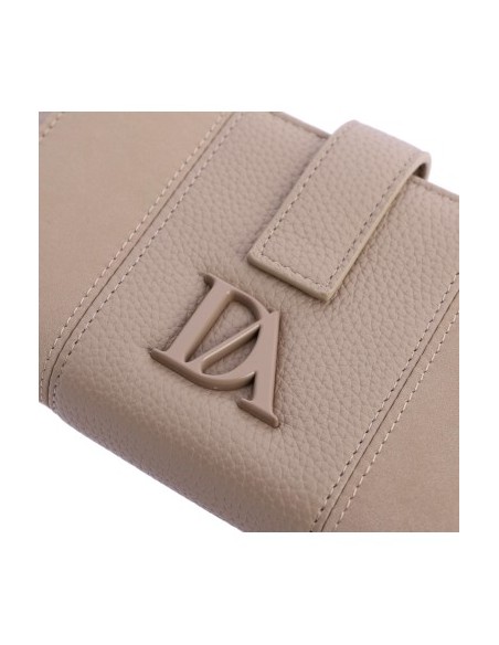 CARTERA-BEIGE-DOBLE-COMPARTIMENTO-ASTER-DON-ALGODÓN
