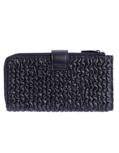 CARTERA-NEGRO-TEXTURIZADO-METALIZADO-JAZMÍN-DON-ALGODÓN